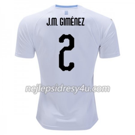 Fotbalový Dres Uruguay J.M. Gimenez 2 Venkovní MS 2018